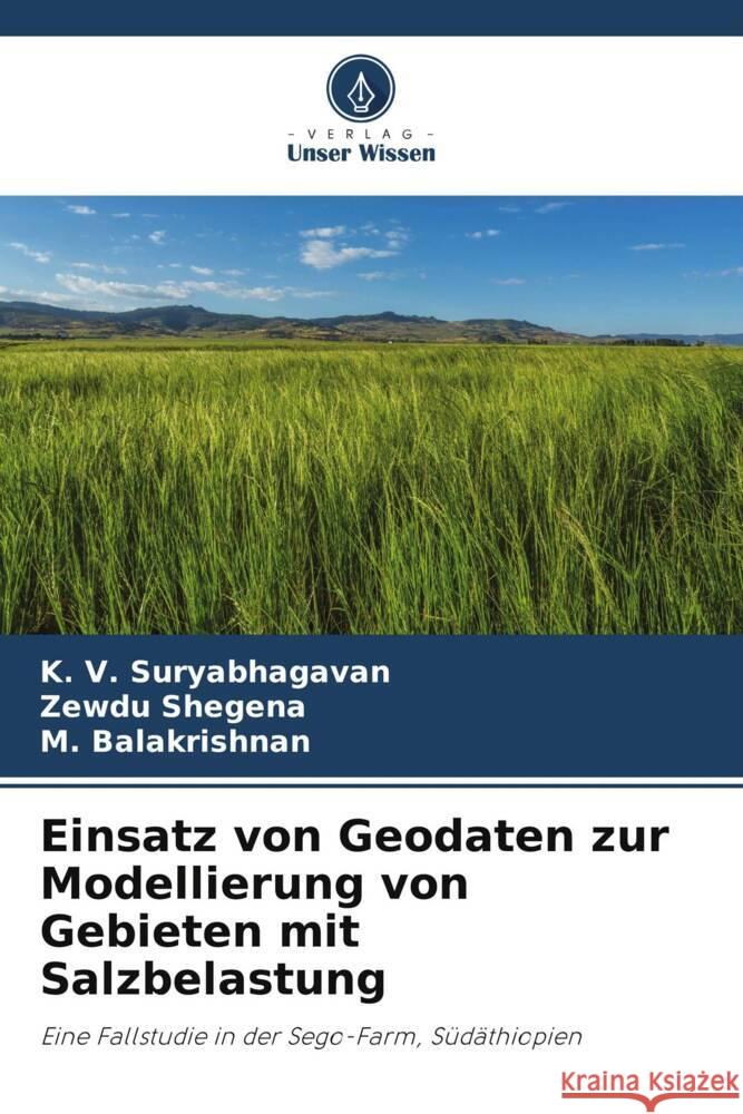 Einsatz von Geodaten zur Modellierung von Gebieten mit Salzbelastung Suryabhagavan, K. V., Shegena, Zewdu, Balakrishnan, M. 9786208328085 Verlag Unser Wissen - książka