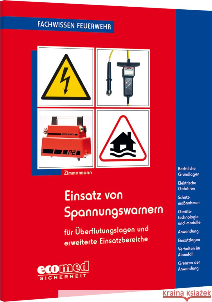 Einsatz von Spannungswarnern Zimmermann, Thomas 9783609692272 ecomed Sicherheit - książka