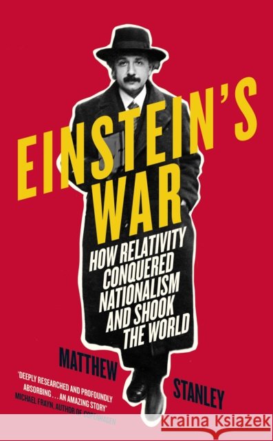 Einstein's War Matthew Stanley 9780241376584 Penguin Books - książka