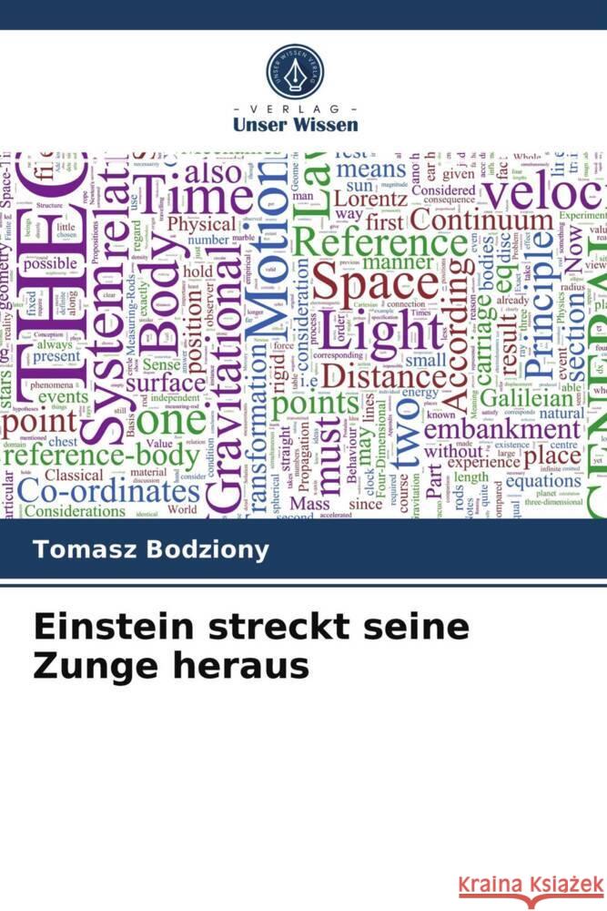Einstein streckt seine Zunge heraus Bodziony, Tomasz 9786204012797 Verlag Unser Wissen - książka