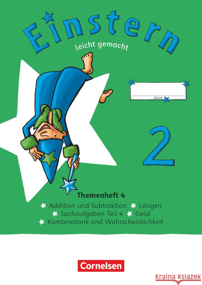 Einstern - Mathematik - Ausgabe 2021 - Band 2 Leicht gemacht - Themenheft 4 - Verbrauchsmaterial. Bd.2  9783060847228 Cornelsen Verlag - książka