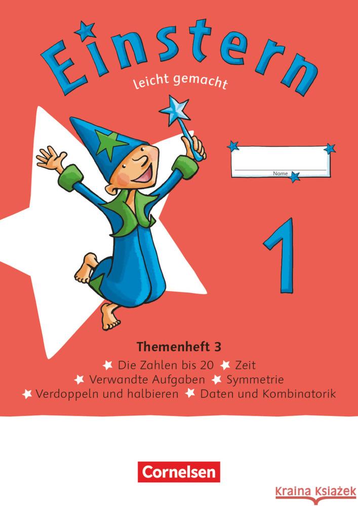 Einstern - Mathematik - Ausgabe 2021 - Leicht gemacht - Themenheft 3 - Verbrauchsmaterial. Bd.1  9783060846474 Cornelsen Verlag - książka