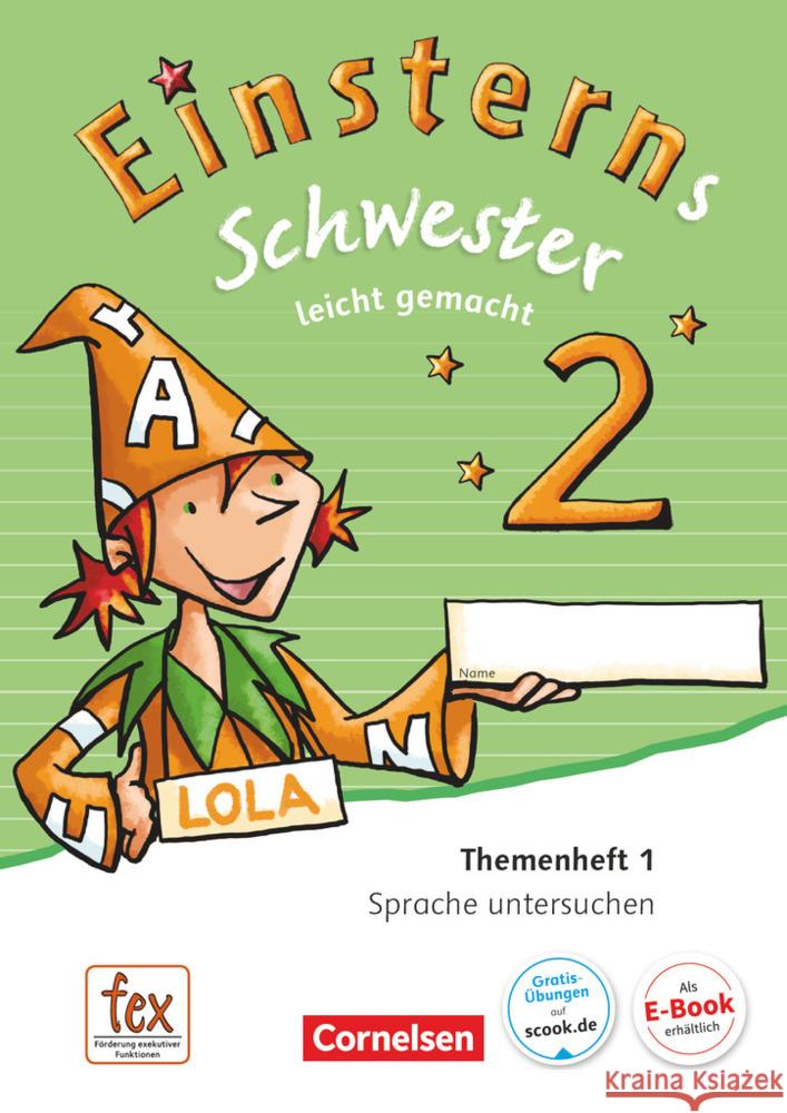 Einsterns Schwester - Sprache und Lesen - Zu Ausgabe 2015 und Ausgabe 2022 - 2. Schuljahr  9783060842780 Cornelsen Verlag - książka