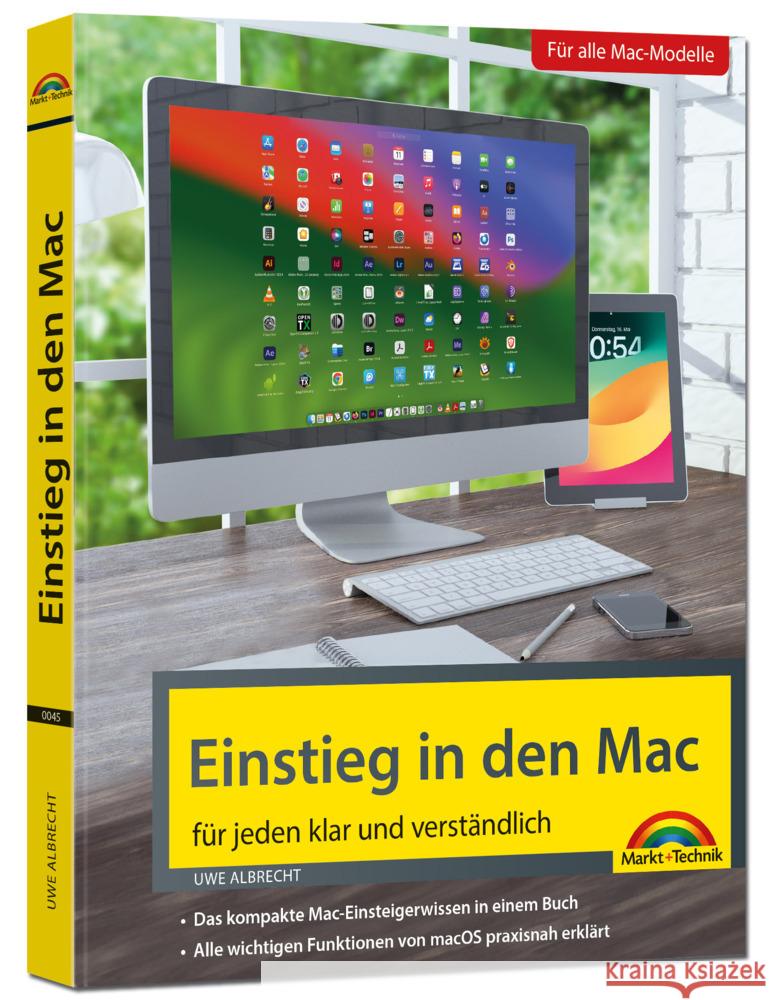 Einstieg in den Mac - aktuell zu macOS Sequoia Albrecht, Uwe 9783988100450 Markt + Technik - książka