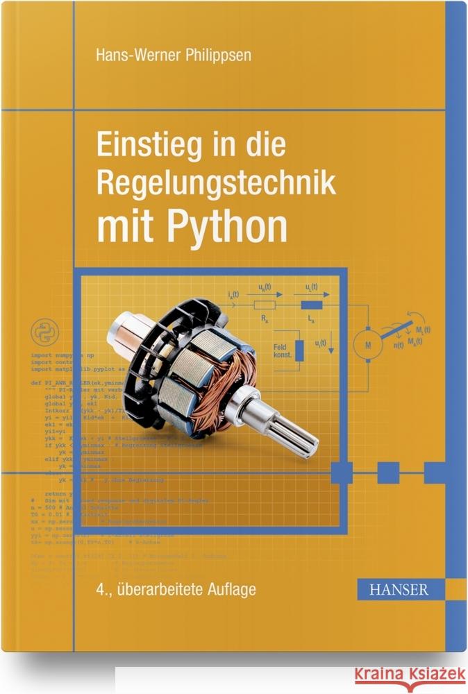 Einstieg in die Regelungstechnik mit Python Philippsen, Hans-Werner 9783446472822 Hanser Fachbuchverlag - książka