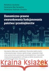 Ekonomiczno-prawne uwarunkowania funkcjonowania... Katarzyna Maj-Serwatka, Katarzyna Stabryła-Chudzio 9788366395473 Edu-Libri - książka