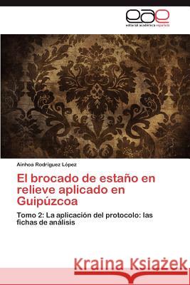 El brocado de estaño en relieve aplicado en Guipúzcoa Rodríguez López Ainhoa 9783845486192 Editorial Acad Mica Espa Ola - książka