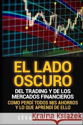 El lado oscuro del trading y de los mercados financieros: Como perdí todos mis ahorros y lo que aprendí de ello Madrigal, César 9781976827341 Independently Published - książka