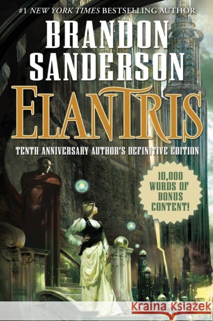 Elantris Brandon Sanderson 9780765381026 Tor Books - książka