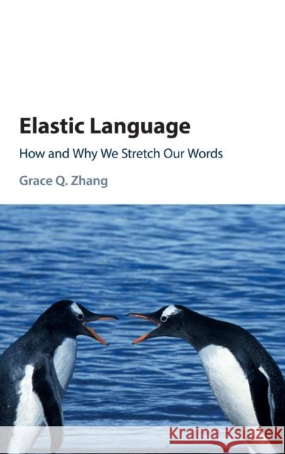 Elastic Language: How and Why We Stretch Our Words Zhang, Grace Q. 9781107028449 CAMBRIDGE UNIVERSITY PRESS - książka