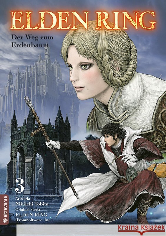 Elden Ring 03 Tobita, Nikiichi, FromSoftware Inc. 9783753919997 Altraverse - książka