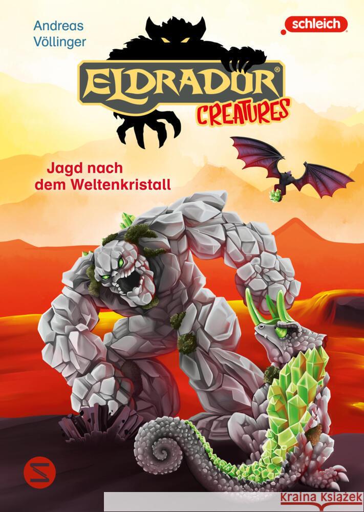 Eldrador Creatures: Jagd nach dem Weltenkristall Völlinger, Andreas 9783505152382 Schneiderbuch - książka
