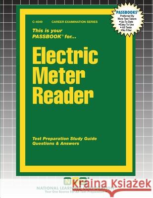 Electric Meter Reader Passbooks 9781799340492 National Learning Corp - książka