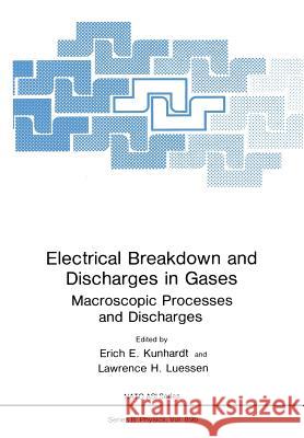 Electrical Breakdown and Discharges in Gases: Part B Macroscopic Processes and Discharges Kunhardt, Erich E. 9781461593133 Springer - książka