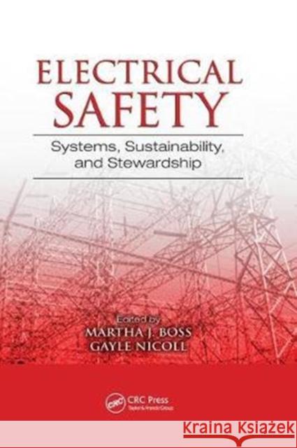 Electrical Safety: Systems, Sustainability, and Stewardship Martha J. Boss 9781138430891 CRC Press - książka