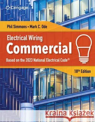 Electrical Wiring Commercial Phil Simmons Ray C. Mullin Mark Ode 9780357767108 Cengage Learning - książka