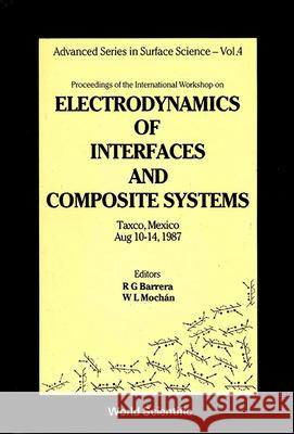 Electrodynamics of Interfaces and Composite Systems - Proceedings of the International Workshop R. G. Barrera W. L. Mochan 9789971506322 World Scientific Publishing Company - książka
