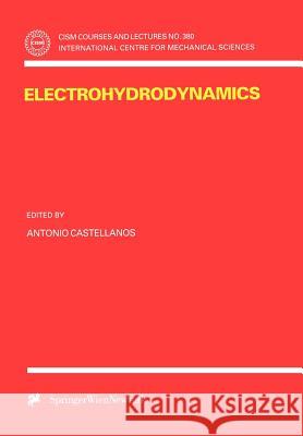 Electrohydrodynamics A. Castellanos Antonio Castellanos 9783211831373 Springer - książka