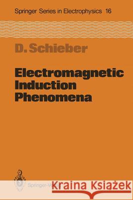 Electromagnetic Induction Phenomena David Schieber 9783642710179 Springer - książka