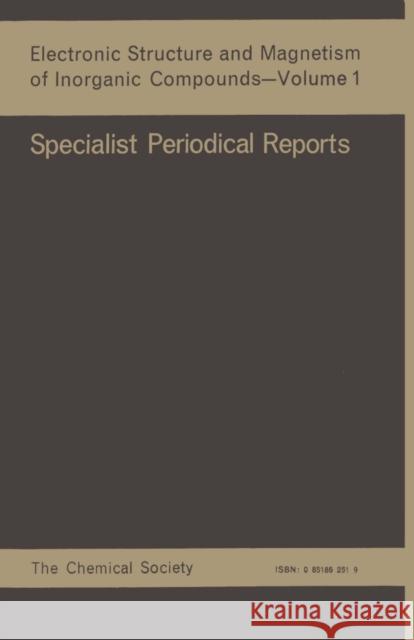 Electronic Structure and Magnetism of Inorganic Compounds: Volume 1 Day, P. 9780851862514 American Institute of Physics - książka