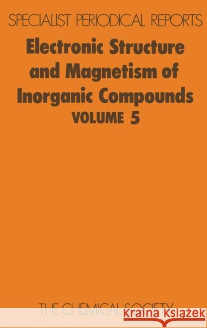 Electronic Structure and Magnetism of Inorganic Compounds: Volume 5 Day, P. 9780851862910 Royal Society of Chemistry - książka