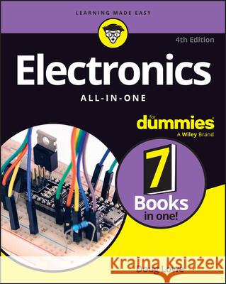 Electronics All-In-One for Dummies Doug Lowe 9781394400867 For Dummies - książka