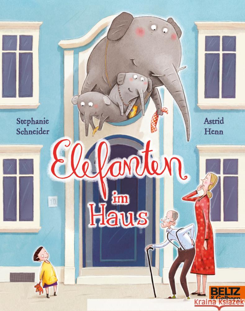 Elefanten im Haus Schneider, Stephanie 9783407762528 Beltz - książka