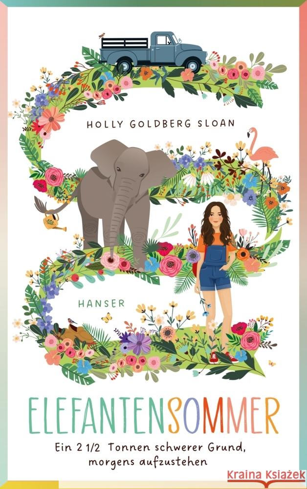 Elefantensommer Goldberg Sloan, Holly 9783446275966 Hanser - książka