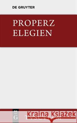 Elegien Properz                                  Willige 9783110355512 Walter de Gruyter - książka