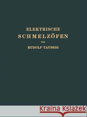 Elektrische Schmelzöfen Taussig, Rudolf 9783709156711 Springer - książka