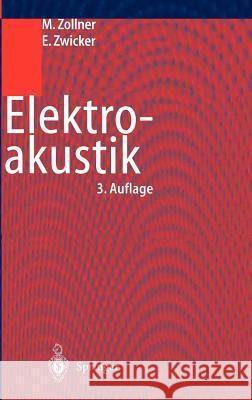 Elektroakustik M. Daoud Claudine Williams Manfred Zollner 9783540646655 Springer - książka