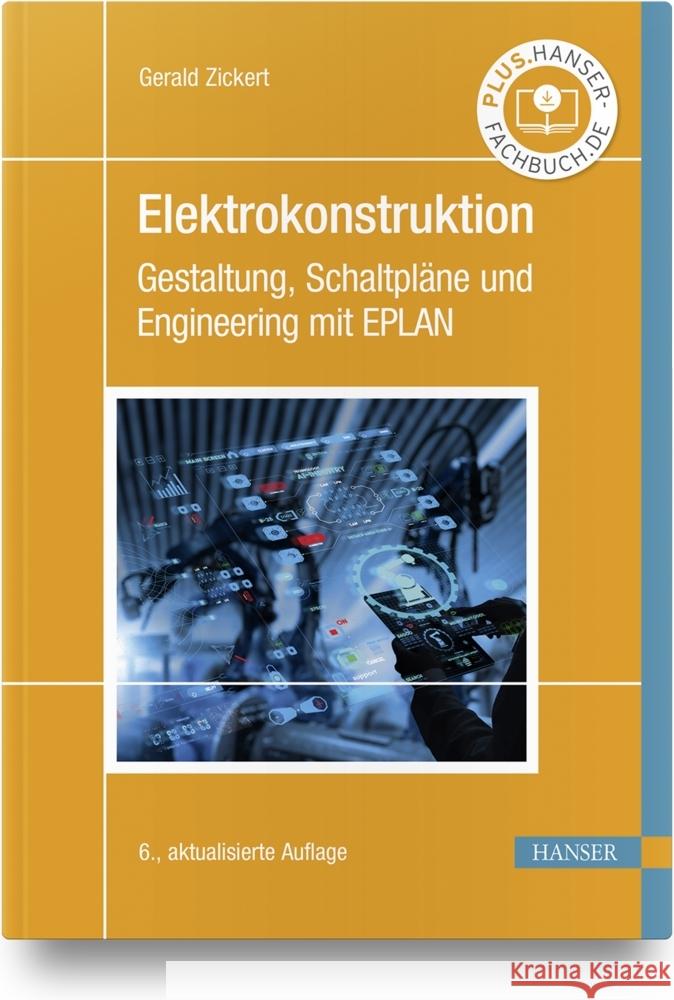 Elektrokonstruktion Zickert, Gerald 9783446473805 Hanser Fachbuchverlag - książka