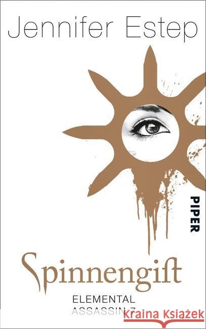 Elemental Assassin - Spinnengift Estep, Jennifer 9783492280723 Piper - książka