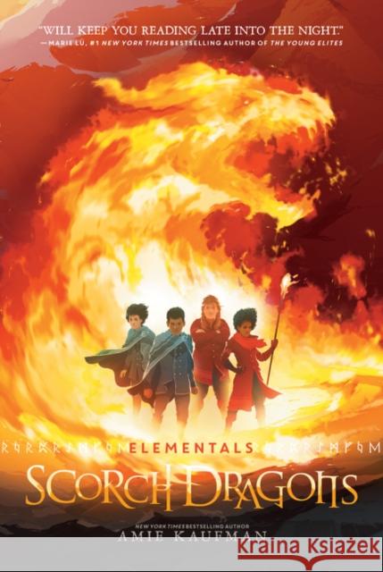 Elementals: Scorch Dragons Amie Kaufman 9780062458025 HarperCollins - książka