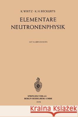 Elementare Neutronenphysik  9783662237649 Springer - książka