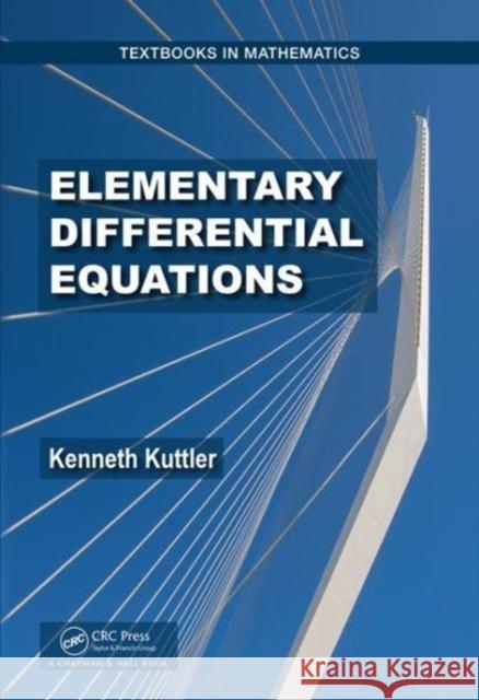 Elementary Differential Equations  9781138740914  - książka