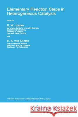 Elementary Reaction Steps in Heterogeneous Catalysis R. W. Joyner R. a. Va R. W. Joyner 9780792322849 Springer - książka