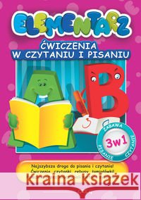 Elementarz - Ćwiczenia w czytaniu i pisaniu GREG Kurdziel Marta 9788375173741 Greg - książka