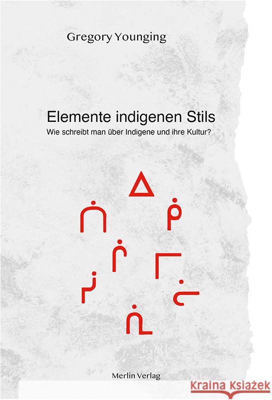 ELEMENTE INDIGENEN STILS Younging, Gregory 9783875363487 Merlin-Verlag, Vastorf - książka