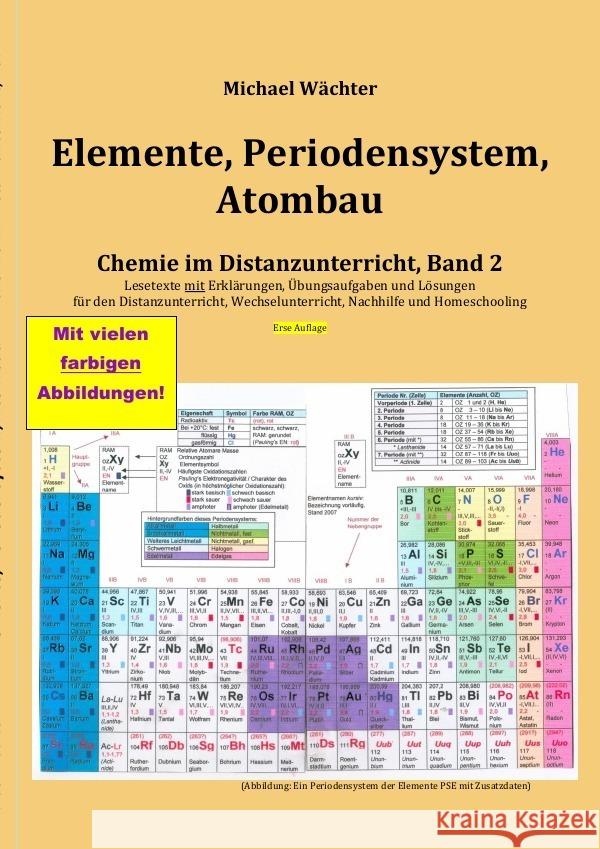 Elemente Periodensystem Atombau Wächter, Michael 9783753148243 epubli - książka