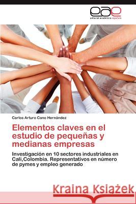 Elementos claves en el estudio de pequeñas y medianas empresas Cano Hernández Carlos Arturo 9783846563144 Editorial Acad Mica Espa Ola - książka