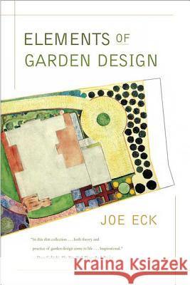 Elements of Garden Design Joe Eck 9780865477100 North Point Press - książka