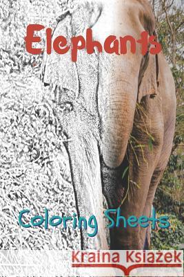 Elephant Coloring Sheets: 30 Elephant Drawings, Coloring Sheets Adults Relaxation, Coloring Book for Kids, for Girls, Volume 10 Julian Smith 9781797637013 Independently Published - książka