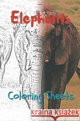Elephant Coloring Sheets: 30 Elephant Drawings, Coloring Sheets Adults Relaxation, Coloring Book for Kids, for Girls, Volume 15 Julian Smith 9781797637082 Independently Published - książka