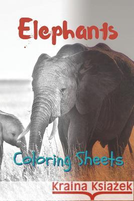 Elephant Coloring Sheets: 30 Elephant Drawings, Coloring Sheets Adults Relaxation, Coloring Book for Kids, for Girls, Volume 3 Julian Smith 9781797636924 Independently Published - książka
