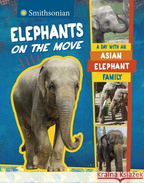 Elephants on the Move: A Day with an Asian Elephant Family Lela Nargi 9781398249134 Capstone Global Library Ltd - książka