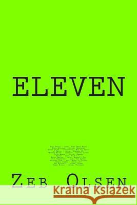 Eleven Zeb Olsen 9781508483410 Createspace - książka