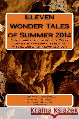 Eleven Wonder Tales of Summer 2014 Rahul Akhaury Makahi Curry Andreu Garcia 9781500871284 Createspace - książka