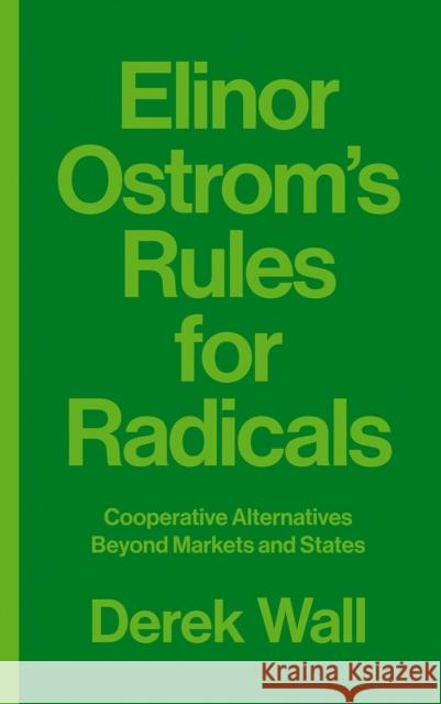 Elinor Ostrom's Rules for Radicals: Cooperative Alternatives beyond Markets and States Derek Wall 9780745399355 Pluto Press - książka