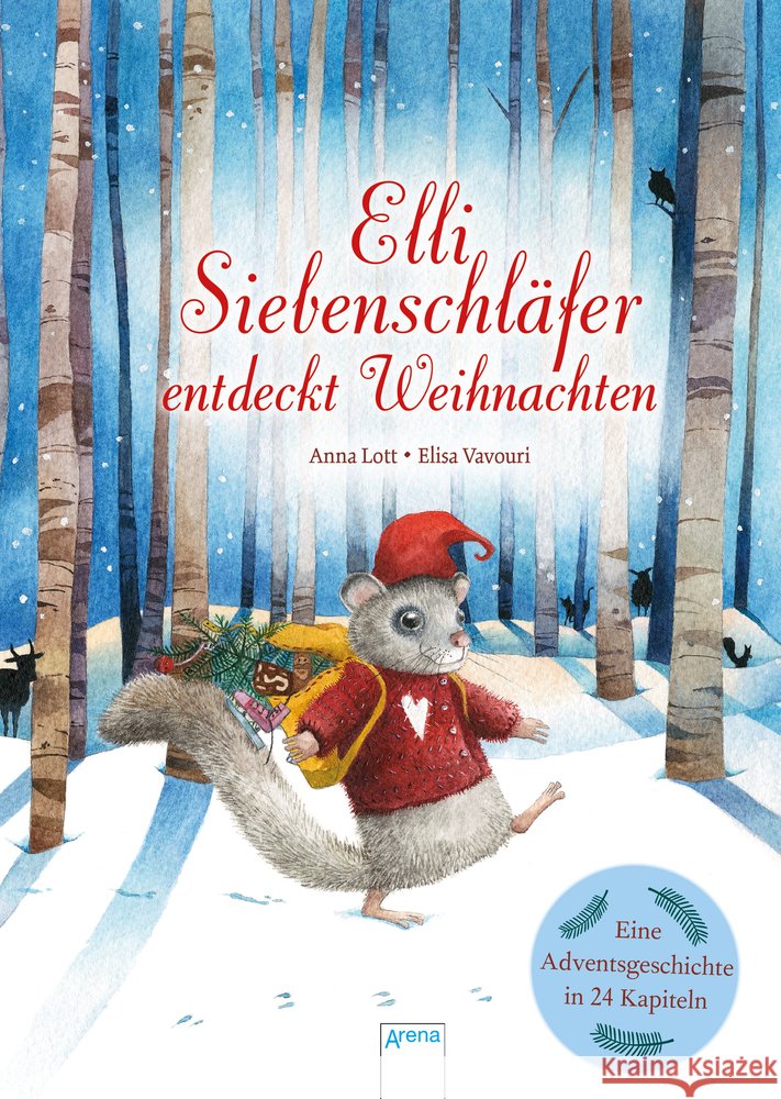 Elli Siebenschläfer entdeckt Weihnachten Lott, Anna 9783401715698 Arena - książka